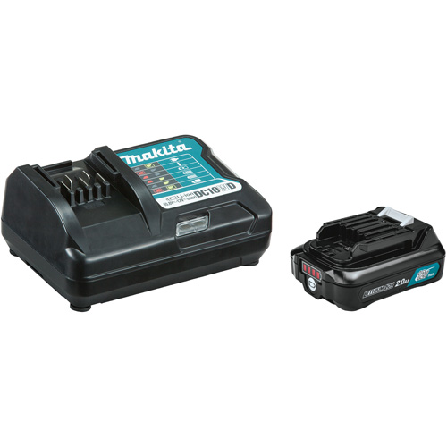 Trousse de d&eacute;marrage avec batterie 2 Ah 12Vmax CXT et chargeur standard, 12 V, Lithium-ion Rideout Tool & Machine Inc.