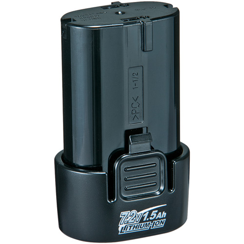 Batterie, Lithium-ion, 7,2 V, 1,5 Ah Rideout Tool & Machine Inc.