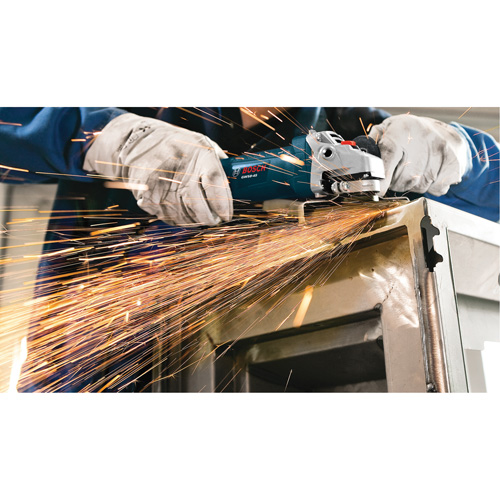 Angle Grinder, 4-1/2", 120 V, 7.5A, 11000 RPM Rideout Tool & Machine Inc.