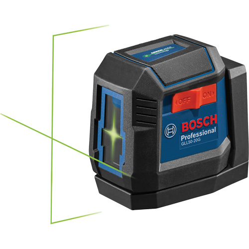 Laser &agrave; lignes crois&eacute;es auto-nivelant &agrave; faisceau vert Rideout Tool & Machine Inc.
