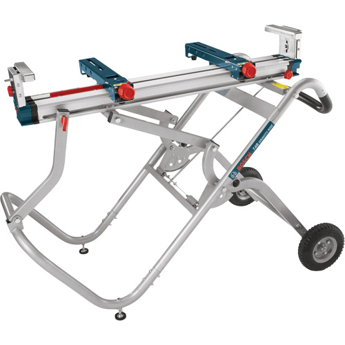 Gravity-Rise Miter Saw Stand with Wheels Rideout Tool & Machine Inc.