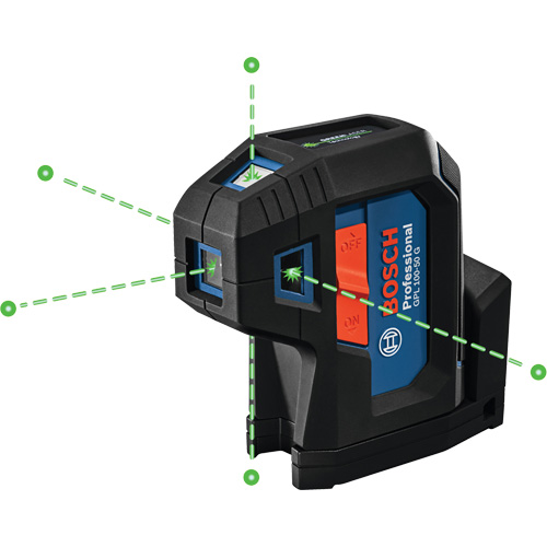 Green-Beam Five-Point Self-Leveling Alignment Laser Rideout Tool & Machine Inc.