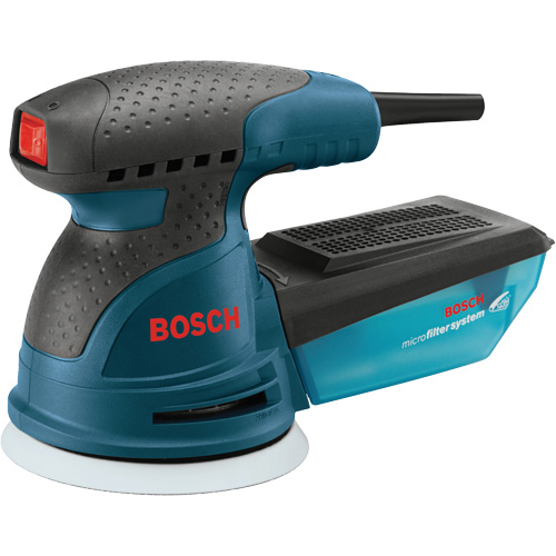 Single-Speed Palm Random Orbit Sander/Polisher, 5" Sand Paper, 2.5 A, 120 V Rideout Tool & Machine Inc.