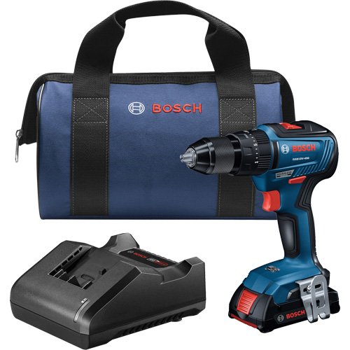 EC Brushless 1/2 In. Hammer Drill/Driver Kit, 1/2" Chuck, 18 V Rideout Tool & Machine Inc.