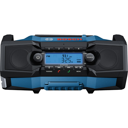 Compact Jobsite Radio with Bluetooth&reg; 5.0, Lithium-Ion, 18 V Rideout Tool & Machine Inc.