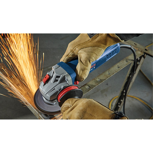 Rectifieuse angulaire ergonomique, 4-1/2", 120 V, 10 A, 11000 Tr/min Rideout Tool & Machine Inc.