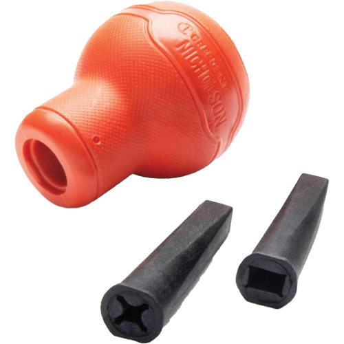 Manche de lime rond court avec inserts Rideout Tool & Machine Inc.