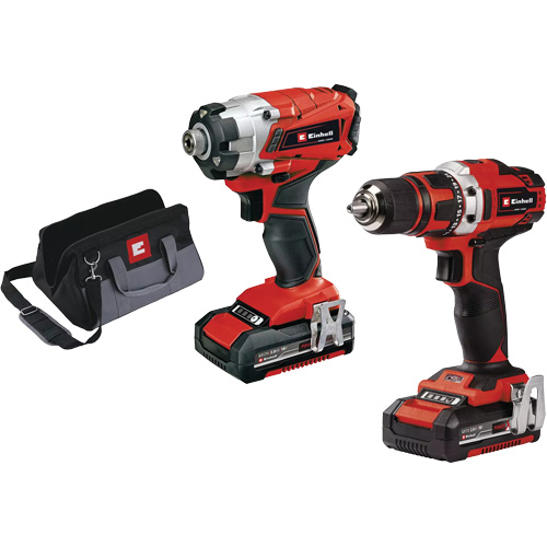 Cordless 1/2” Drill/Driver & 1/4” Impact Kit, 18 V Rideout Tool & Machine Inc.