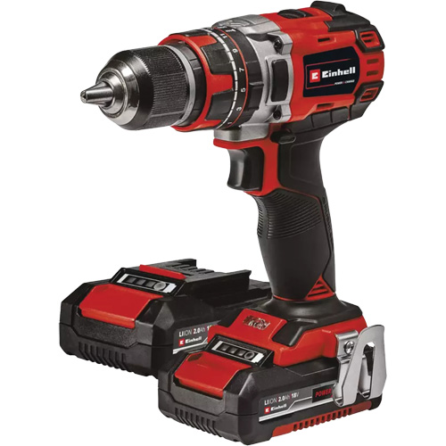 Ensemble perceuse &agrave; percussion professionnelle sans fil, Mandrin 1/2", 18 V Rideout Tool & Machine Inc.