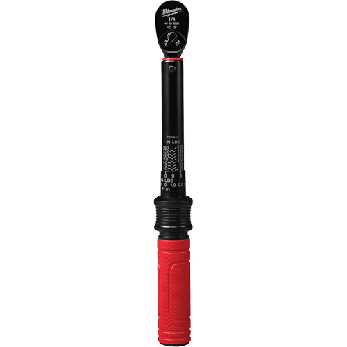 Torque Wrench, Click, 1/4" Square Drive, 4.5 - 22.6 N.m/40 - 200 in-lbs Rideout Tool & Machine Inc.