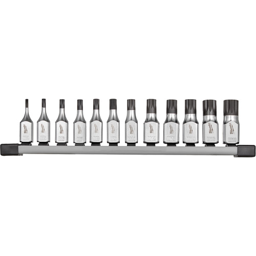 Bit Socket Set with FOUR FLAT sides, Triple Square, 3/8" Drive, 12 Pcs Rideout Tool & Machine Inc.