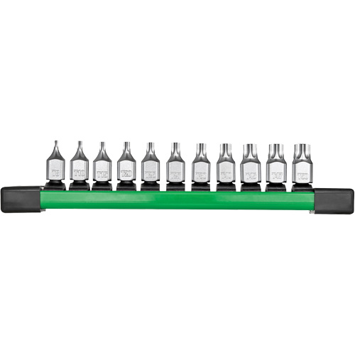 Jeu de douilles &agrave; embouts &agrave; profil bas, Torx, Prise 1/4", 11 mr Rideout Tool & Machine Inc.