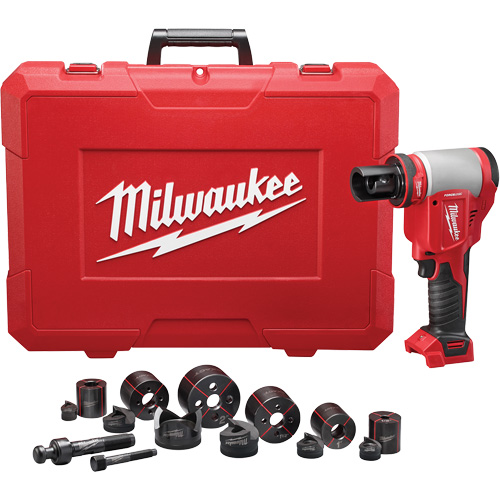 M18 FORCE LOGIC 10 Ton Knockout Tool 1/2" to 2" Rideout Tool & Machine Inc.