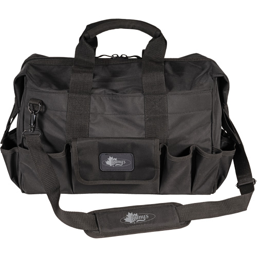 Sac &agrave; outils Phantom 18" pour entrepreneur, Polyester balistique, 25 pochettes, Noir Rideout Tool & Machine Inc.