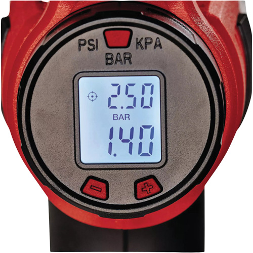 Gonfleur motoris&eacute; sans fil &agrave; haute pression CE-CC 18 Li 18 V avec jauge num&eacute;rique (outil seulement) Rideout Tool & Machine Inc.