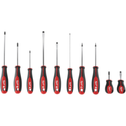 Ensemble de tournevis, 10 Rideout Tool & Machine Inc.