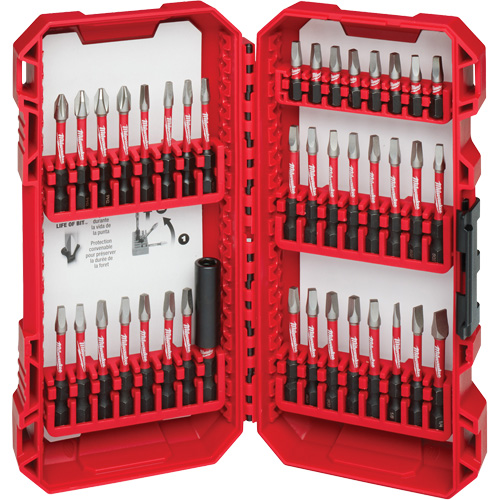40-Piece SHOCKWAVE Impact-Duty Driver Bit  Set Rideout Tool & Machine Inc.
