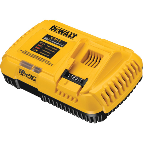Chargeur rapide MAX*/FLEXVOLT 12 A refroidi par ventilateur, 20 V, Lithium-ion Rideout Tool & Machine Inc.