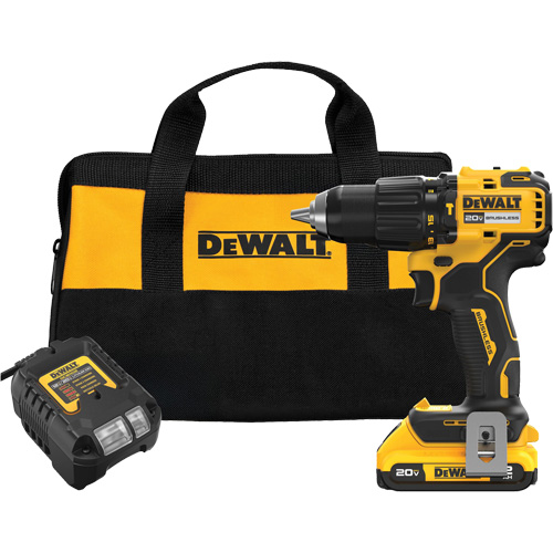 Ensemble de perceuse &agrave; chocs sans fil et sans balai MAX*, Lithium-ion, 20 V, Mandrin 1/2" Rideout Tool & Machine Inc.