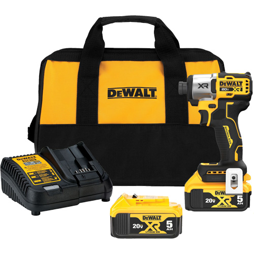 Ensemble de tournevis &agrave; chocs MAX* XR &agrave; trois vitesses, 1/4", 1825 lb-po Couple max., 20 V, Lithium-ion Rideout Tool & Machine Inc.