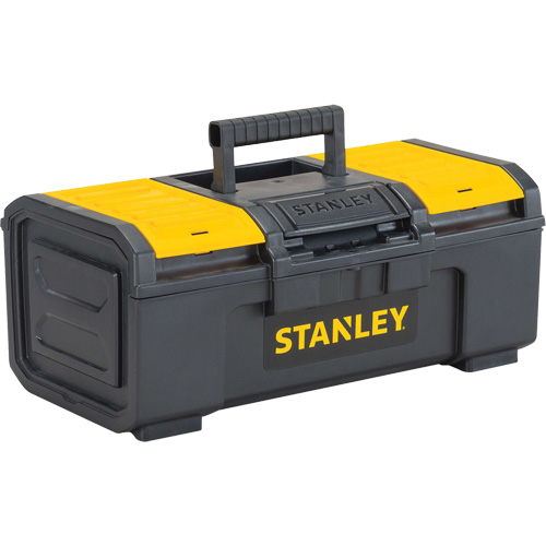 Boîte &agrave; outils, 16" la x Noir/Jaune Rideout Tool & Machine Inc.