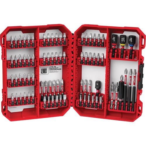 80-Piece SHOCKWAVE Impact Duty Driver Bit Set Rideout Tool & Machine Inc.