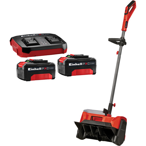 36V Cordless Snow Shovel Kit with Batteries and Charger, 16" (40.64 cm) Wide Rideout Tool & Machine Inc.