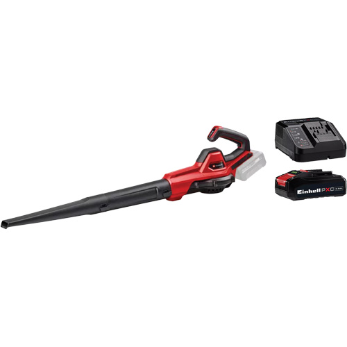 Souffleuse universelle 110 pi3/min sans fil avec batterie 2,5 Ah et ensemble de d&eacute;part de chargeur, 18 V, Vitesse d'air 155,34 mi/h, &agrave; pile Rideout Tool & Machine Inc.
