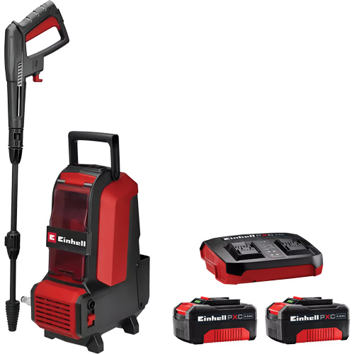 Cordless High Pressure Cleaner with 4Ah PXC Battery & Charger Starter Kit, Battery Powered, 1522 PSI, 1.23 GPM Rideout Tool & Machine Inc.