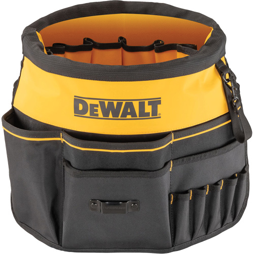 Organisateur pour seau &agrave; outils, 19-3/4" lo x 2" la x 19-5/8" h, Noir/Jaune Rideout Tool & Machine Inc.