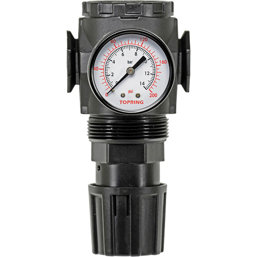 D&eacute;tendeur &agrave; diaphragme en zinc MODULAIR 300, 3/8" NPT, PSI max. de 300 psi, Canalisation/Modulaire Rideout Tool & Machine Inc.