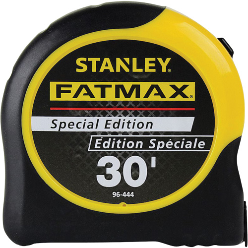 Ruban &agrave; mesurer FATMAX Special Edition, 1-1/4" x 30', Marques de goujon Imp&eacute;rial Rideout Tool & Machine Inc.