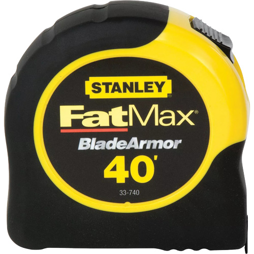 Ruban &agrave; mesurer FatMax Classic avec saillie de 11', 1-1/4" x 40', Marques de goujon Imp&eacute;rial Rideout Tool & Machine Inc.