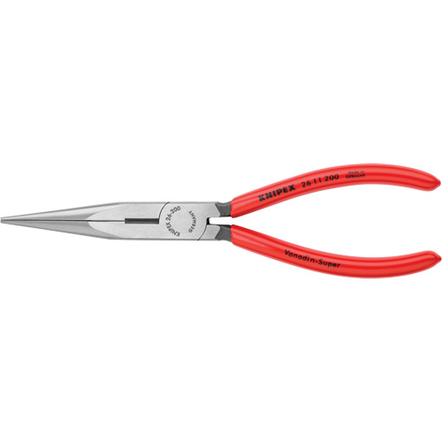 Long Nose Pliers with Cutter, 8" L Rideout Tool & Machine Inc.