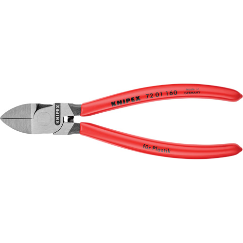 Pince coupante diagonale pour la coupe rase de plastiques, 6-1/4" lo Rideout Tool & Machine Inc.