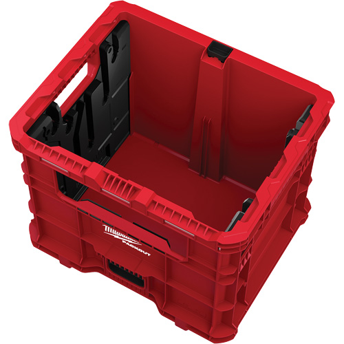 Bac distributeur de fils XL PACKOUT, 15-3/4" x 18-5/8" x 15", Noir/Rouge Rideout Tool & Machine Inc.