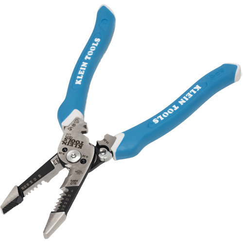 Slim Forged Wire Stripper/Cutter with Straight Handles, 8-1/4" L Rideout Tool & Machine Inc.