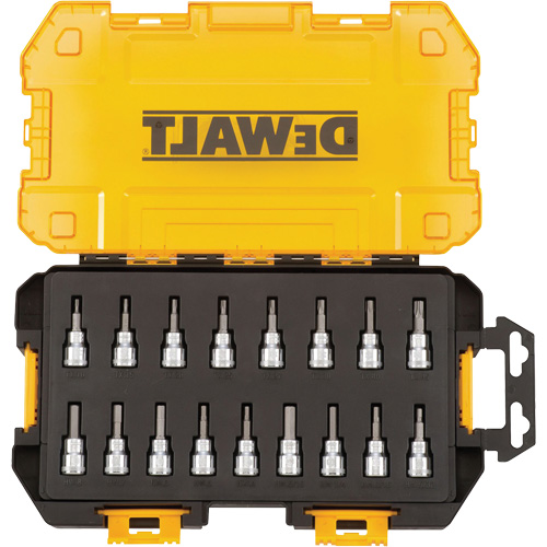 Bit Socket Set with DirectTorque, 3/8" Drive, 17 Pcs Rideout Tool & Machine Inc.