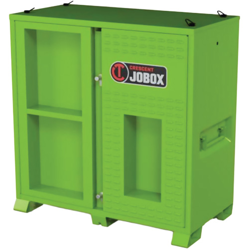 Armoire ventil&eacute;e pour le rangement d'&eacute;PI sur place, Acier, Vert lime haute visibilit&eacute; Rideout Tool & Machine Inc.