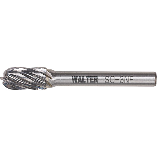 Fraise en carbure, SC-3, 3/8" dia., 3/4" profondeur de la coupe Rideout Tool & Machine Inc.