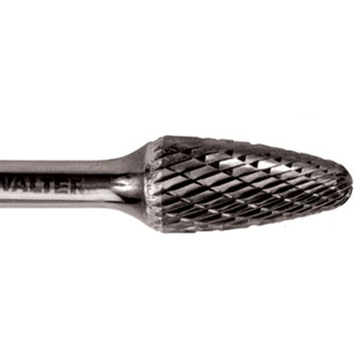 Double Cut Ballnose Tree Burr, SF-2, 5/16" Dia., 5/8" Depth of Cut Rideout Tool & Machine Inc.