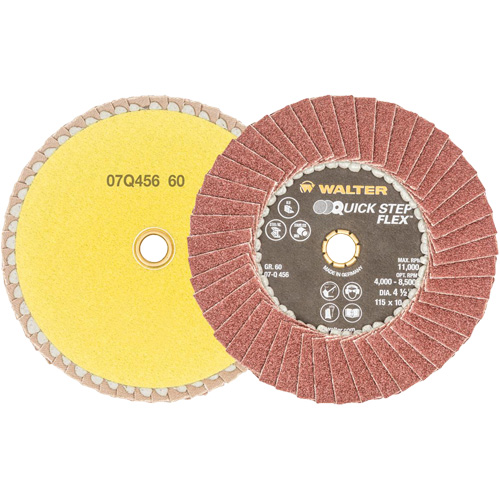 DISQ BLENDER QS 4-1/2 GR60, 4-1/2" x Type 29, Grain 60, Oxyde d'aluminium Rideout Tool & Machine Inc.