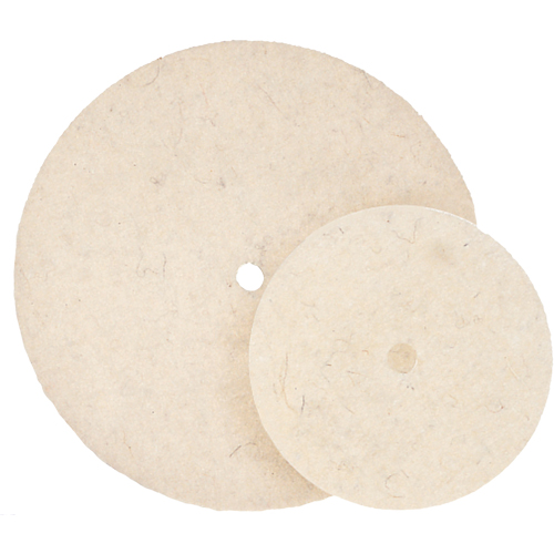 Quick-Step Felt Disc, 4-1/2" Dia. Rideout Tool & Machine Inc.