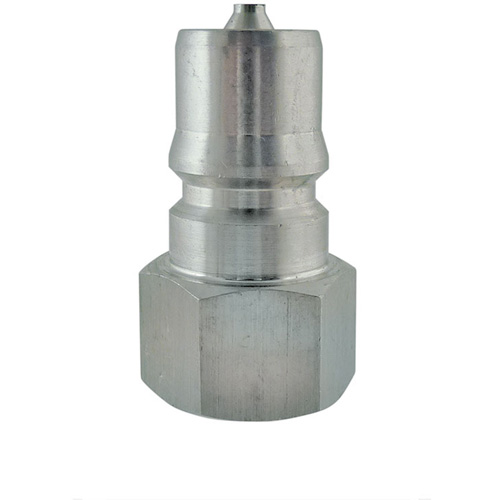 Hydraulic Quick Coupler - Plug, Stainless Steel, 1/4" Dia. Rideout Tool & Machine Inc.