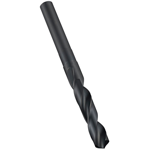Reduced Parallel Shank Drill Bit, High Speed Steel, 21/32", 6" L, 3-1/8" Flute, 118° Point Angle Rideout Tool & Machine Inc.
