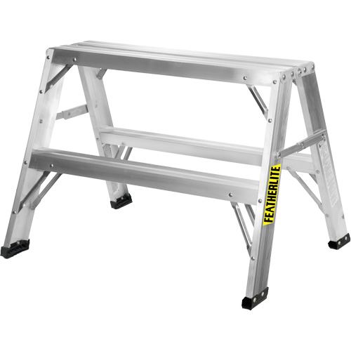 Chevalet de sciage industriel, 2' ha x 31,9375" la x 23,50" pr, Capacit&eacute; de 300 lb, Aluminium Rideout Tool & Machine Inc.