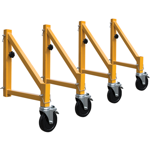 Mobile Work Scaffolding - Maxi Square Steel Scaffolding Accessories, Outrigger, 19-1/4" W x 24" H Rideout Tool & Machine Inc.