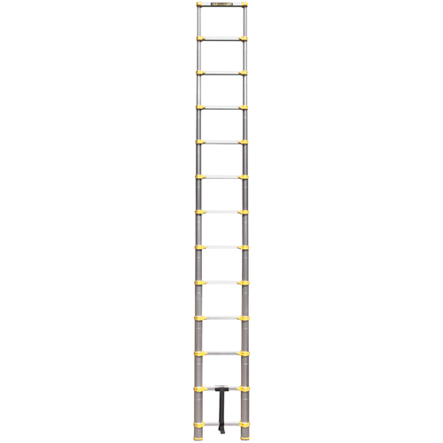 Telescopic Ladder, 3' - 12', Aluminum, 250 lbs. Capacity, Type 1 Rideout Tool & Machine Inc.