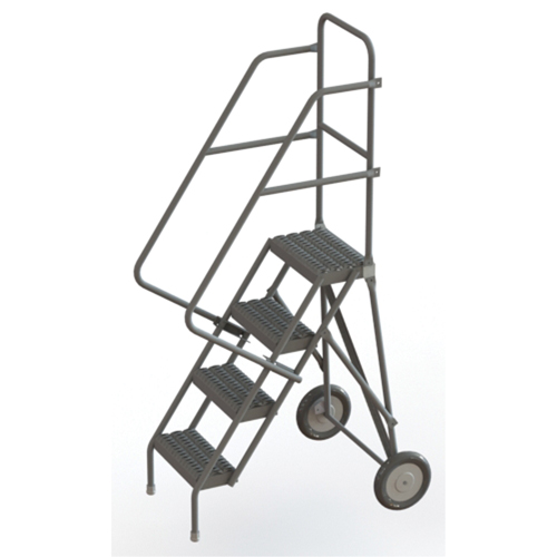&eacute;chelles roulantes, 4 marches, Stri&eacute;, Hauteur 40" Rideout Tool & Machine Inc.