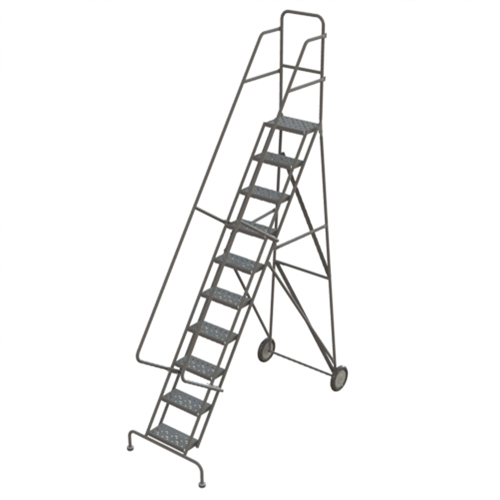 &eacute;chelles roulantes, 10 marches, Stri&eacute;, Hauteur 106" Rideout Tool & Machine Inc.